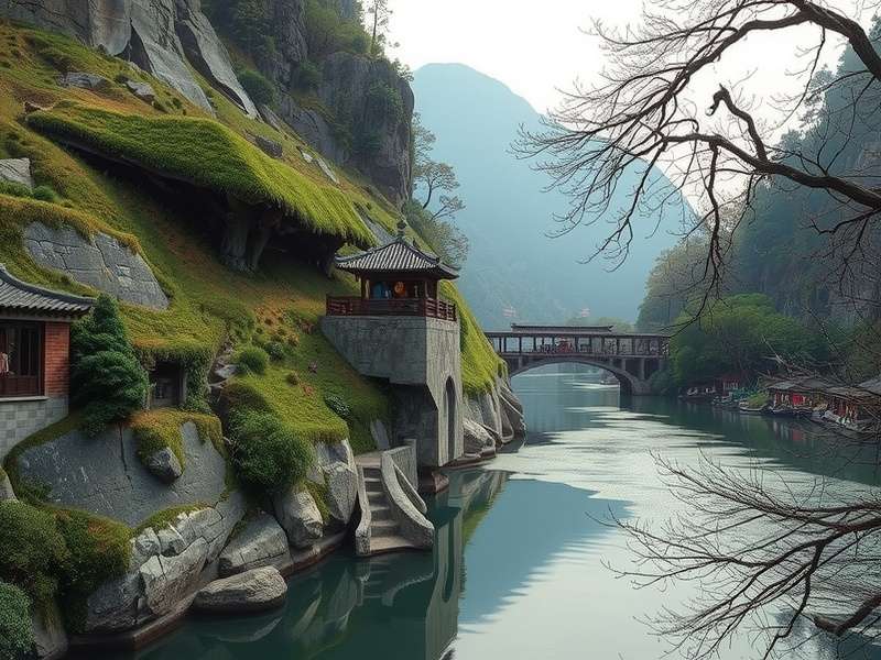 夜场灯光秀璀璨星河